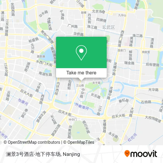 澜景3号酒店-地下停车场 map