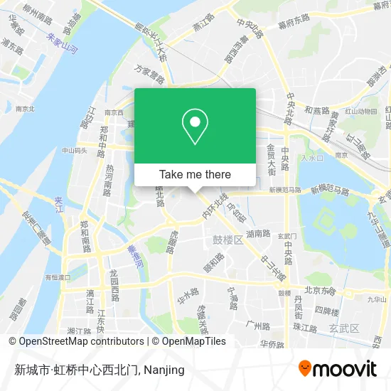 新城市·虹桥中心西北门 map