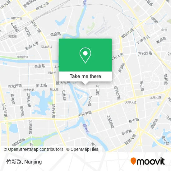 竹新路 map