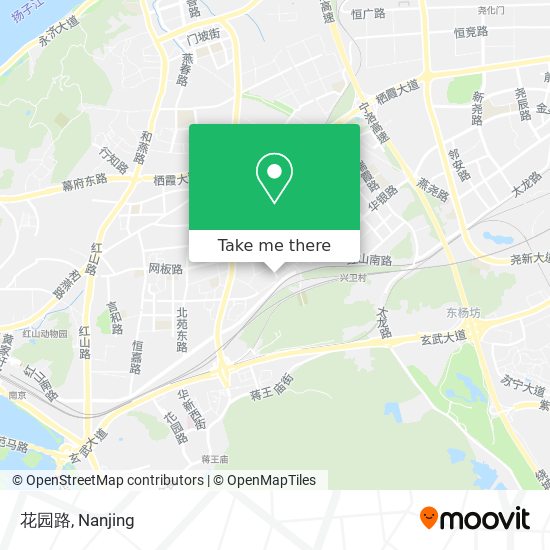 花园路 map