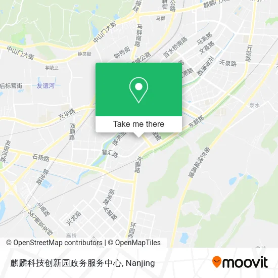麒麟科技创新园政务服务中心 map