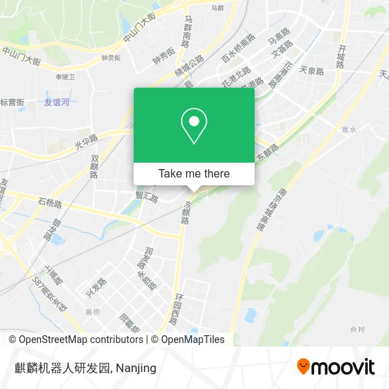 麒麟机器人研发园 map