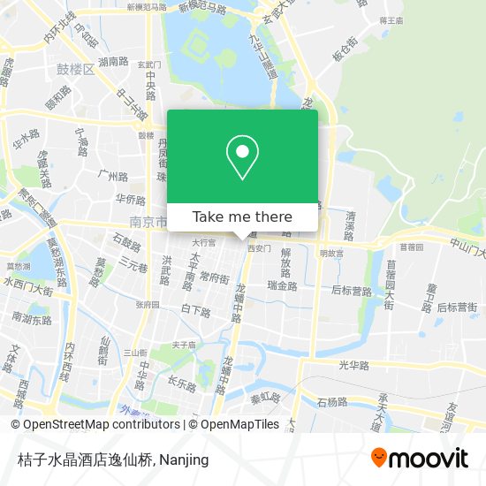 桔子水晶酒店逸仙桥 map