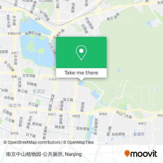 南京中山植物园-公共厕所 map