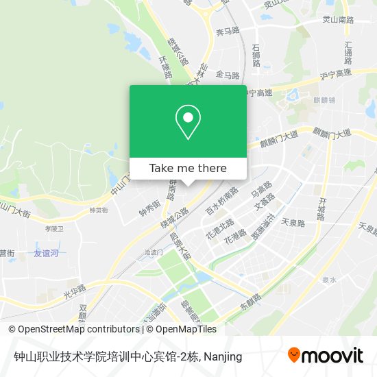 钟山职业技术学院培训中心宾馆-2栋 map