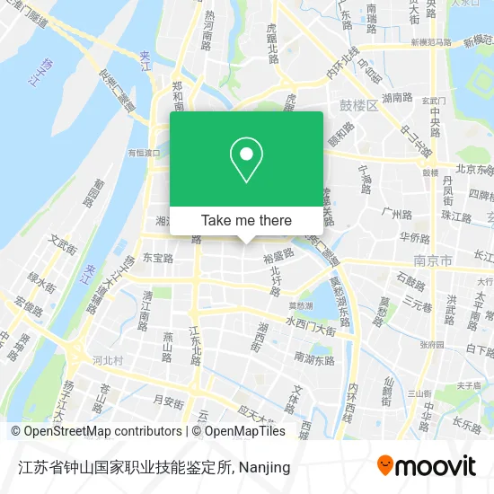 江苏省钟山国家职业技能鉴定所 map