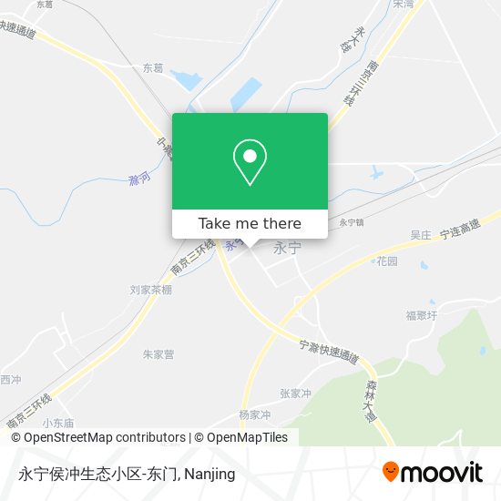 永宁侯冲生态小区-东门 map