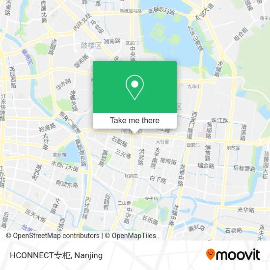 HCONNECT专柜 map