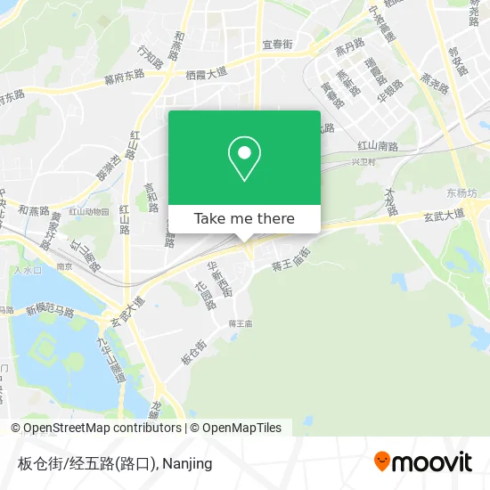 板仓街/经五路(路口) map