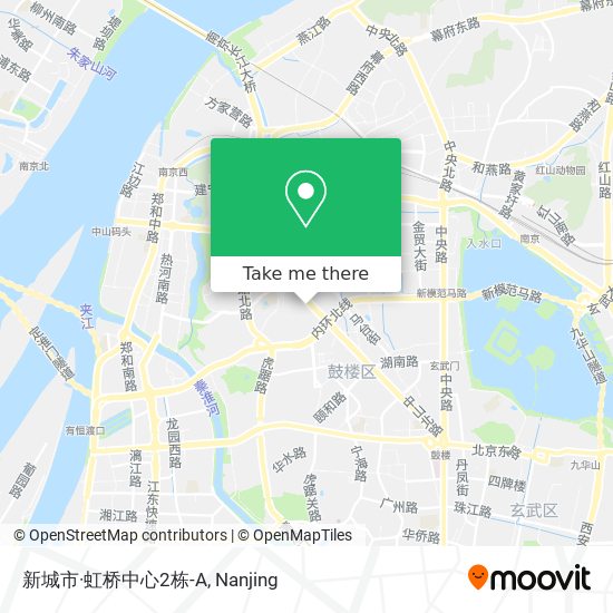 新城市·虹桥中心2栋-A map
