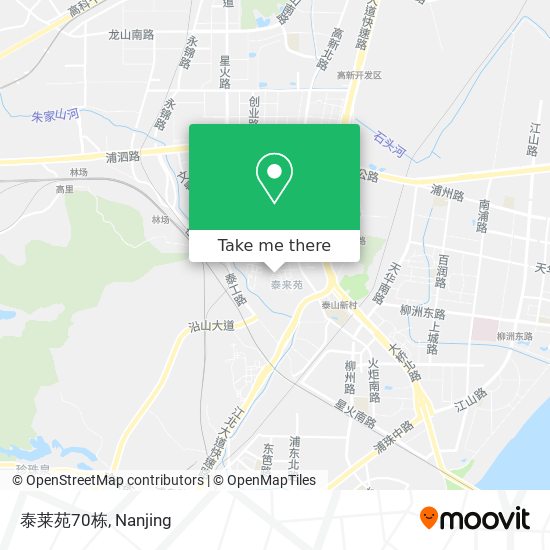 泰莱苑70栋 map