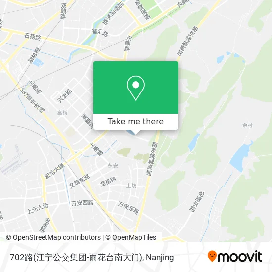 702路(江宁公交集团-雨花台南大门) map