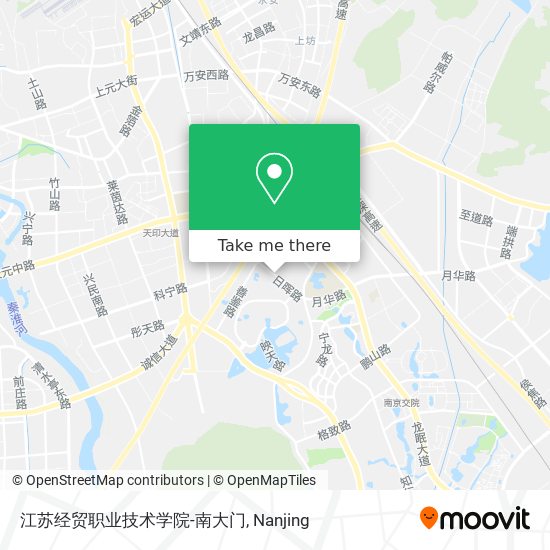 江苏经贸职业技术学院-南大门 map
