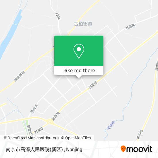 南京市高淳人民医院(新区) map