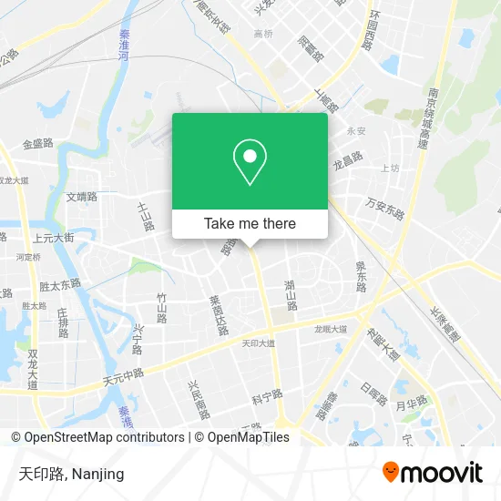 天印路 map