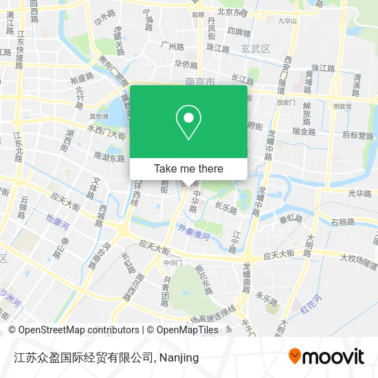 江苏众盈国际经贸有限公司 map