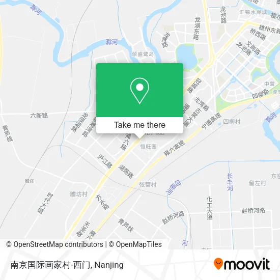 南京国际画家村-西门 map