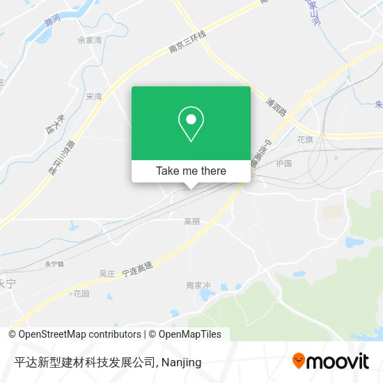 平达新型建材科技发展公司 map