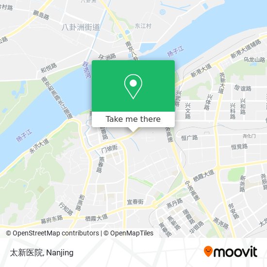 太新医院 map