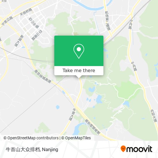 牛首山大众排档 map