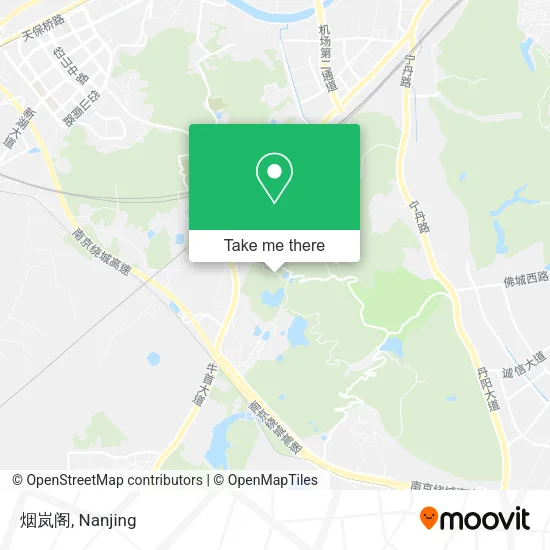 烟岚阁 map