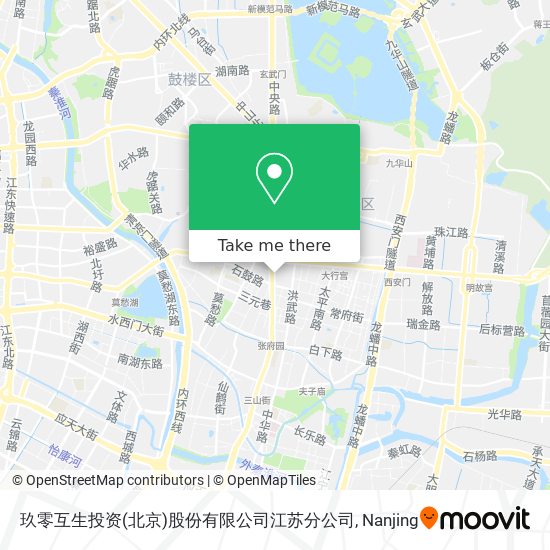 玖零互生投资(北京)股份有限公司江苏分公司 map