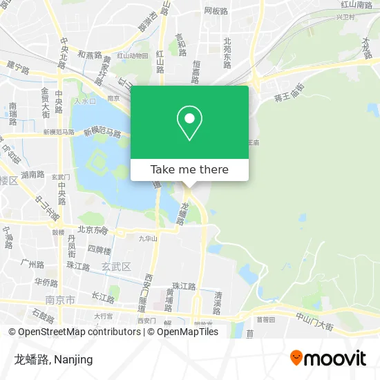 龙蟠路 map