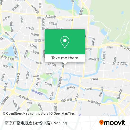 南京广播电视台(龙蟠中路) map