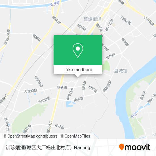 训珍烟酒(城区大厂杨庄北村店) map