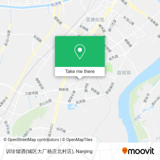 训珍烟酒(城区大厂杨庄北村店) map