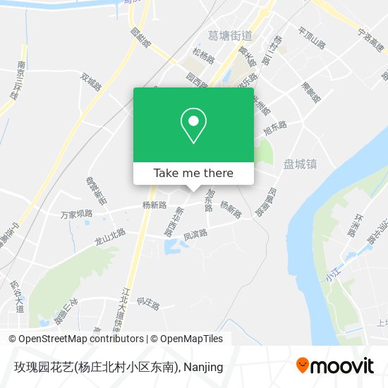玫瑰园花艺(杨庄北村小区东南) map