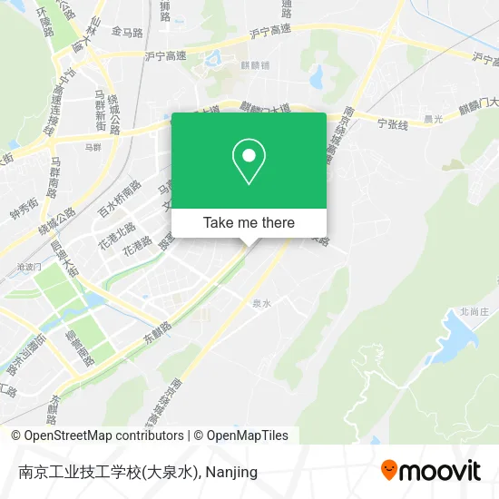南京工业技工学校(大泉水) map