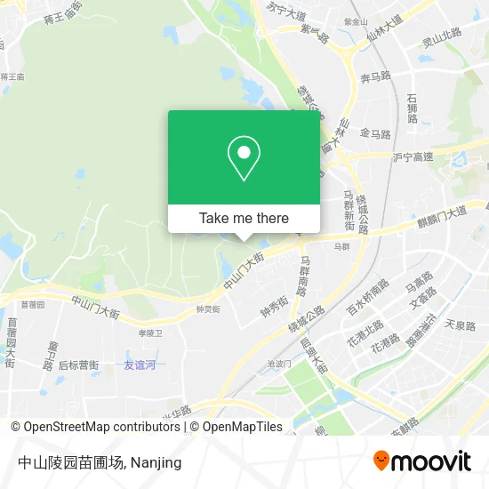中山陵园苗圃场 map