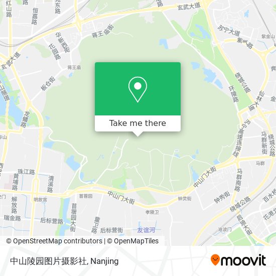 中山陵园图片摄影社 map