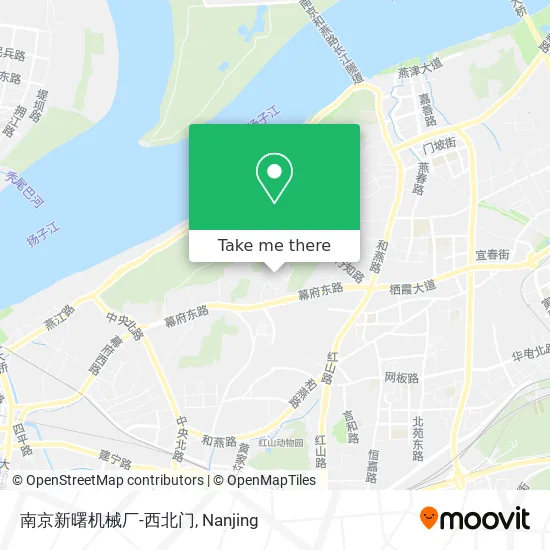 南京新曙机械厂-西北门 map