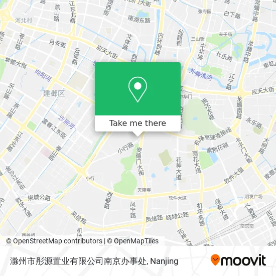 滁州市彤源置业有限公司南京办事处 map