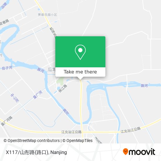 X117/山彤路(路口) map
