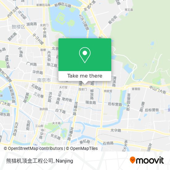 熊猫机顶盒工程公司 map