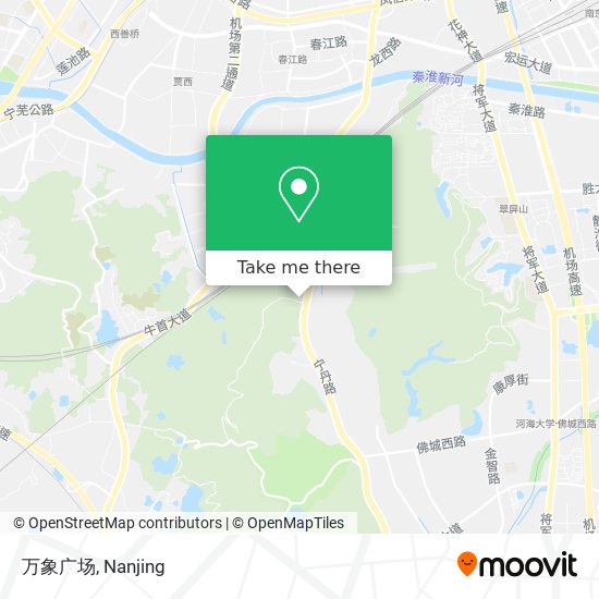 万象广场 map
