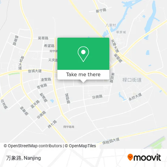 万象路 map
