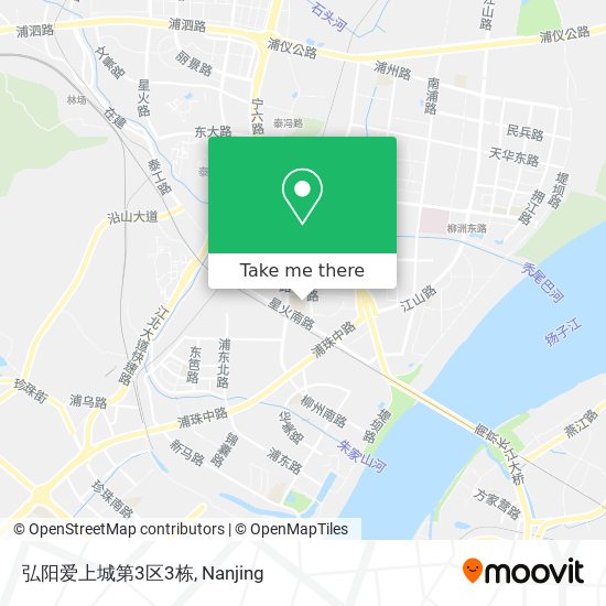 弘阳爱上城第3区3栋 map