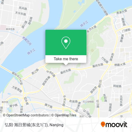 弘阳·旭日景城(东北1门) map