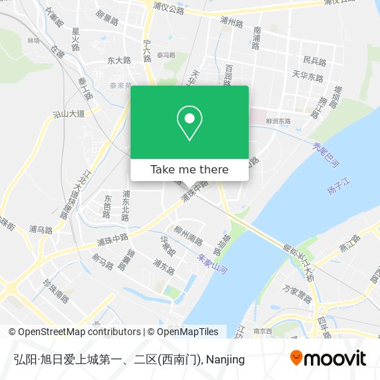 弘阳·旭日爱上城第一、二区(西南门) map
