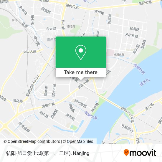 弘阳·旭日爱上城(第一、二区) map