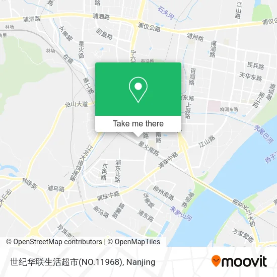 世纪华联生活超市(NO.11968) map