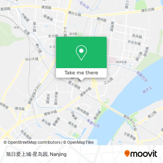 旭日爱上城-星岛园 map