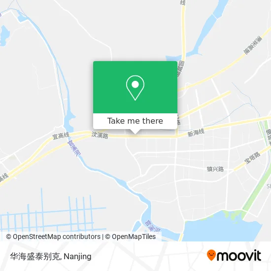 华海盛泰别克 map