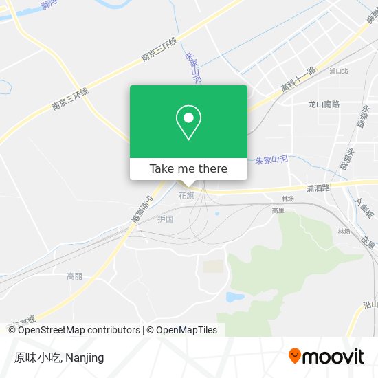 原味小吃 map