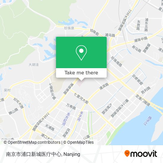 南京市浦口新城医疗中心 map