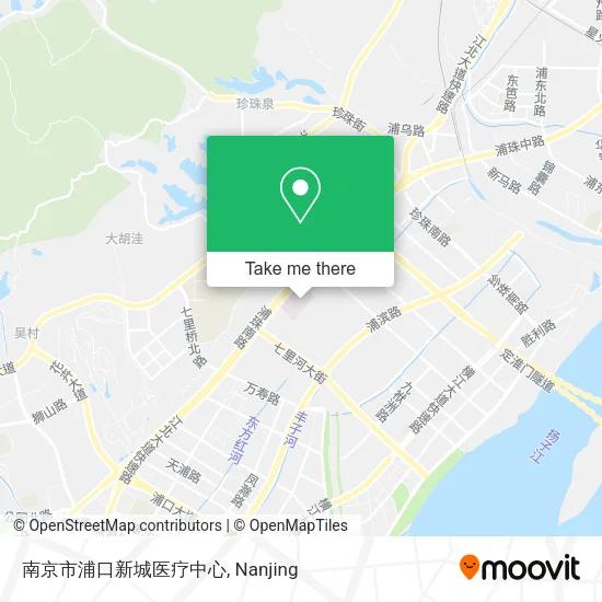南京市浦口新城医疗中心 map